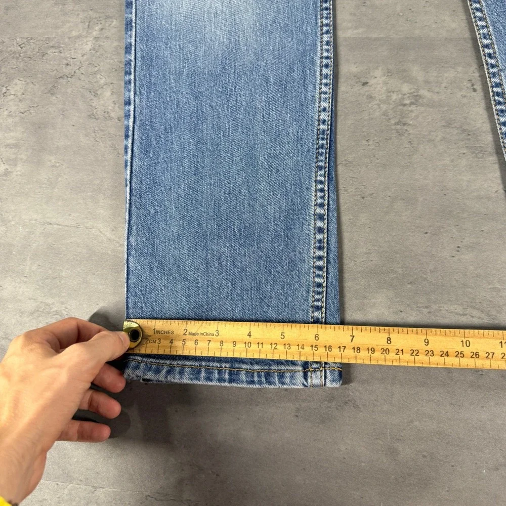 Levi's Jeans Mens 33x32 512 Slim Taper Light Wash Blue Levi's Flex Stretch NEW